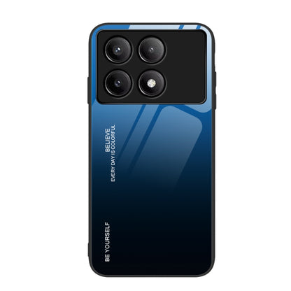เคสโทรศัพท์กระจกไล่ระดับสี, For Xiaomi Poco F6, For Xiaomi Poco F6 Pro, For Xiaomi Redmi Note 12 4G Global, For Xiaomi Redmi Note 12 Turbo