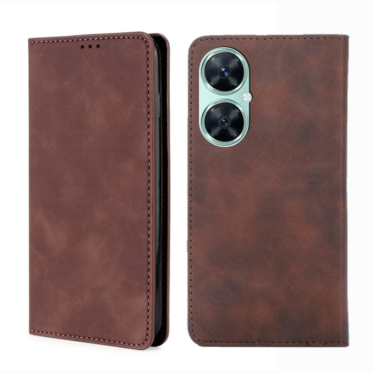 Skin Feel เคสโทรศัพท์หนังแม่เหล็ก, For Huawei Pura 70 Ultra, For Huawei nova 12i 4G, For Huawei Pura 70, For Huawei nova 12 5G, For Huawei Mate 60 Pro / Pro+, For Huawei Mate 60, For Huawei Enjoy 60 Pro / nova 11i, For Huawi Enjoy 60X                  ...