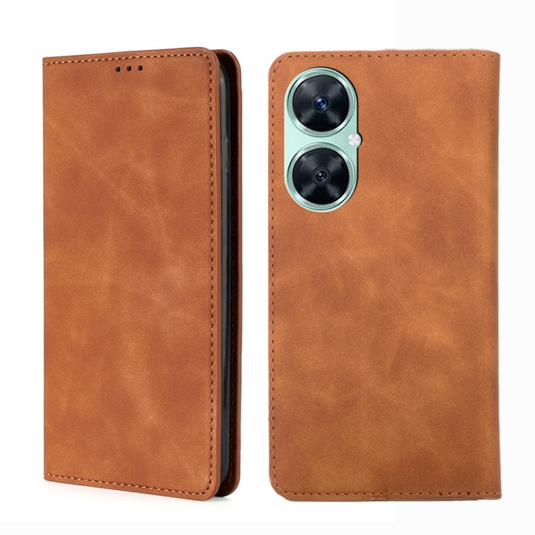 Skin Feel เคสโทรศัพท์หนังแม่เหล็ก, For Huawei Pura 70 Ultra, For Huawei nova 12i 4G, For Huawei Pura 70, For Huawei nova 12 5G, For Huawei Mate 60 Pro / Pro+, For Huawei Mate 60, For Huawei Enjoy 60 Pro / nova 11i, For Huawi Enjoy 60X                  ...