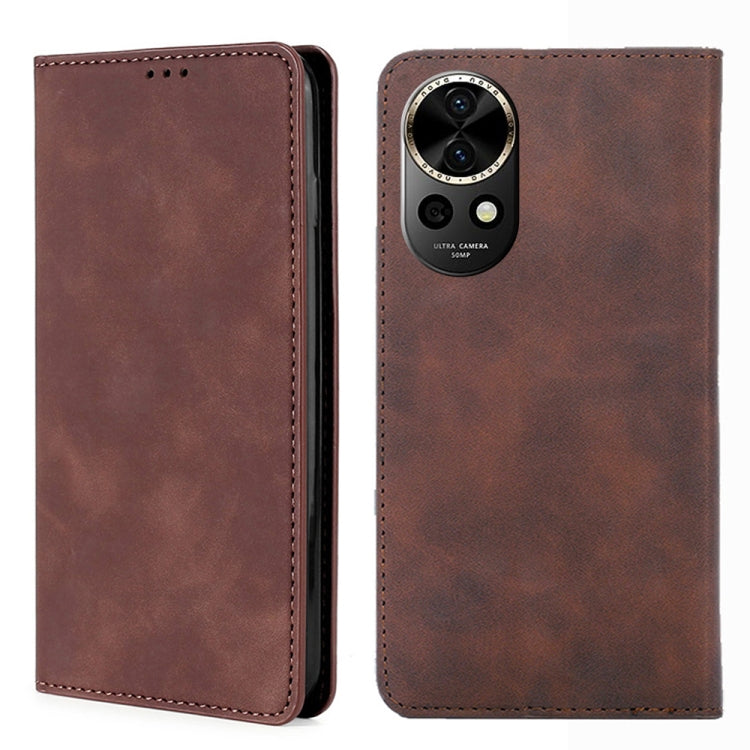 Skin Feel เคสโทรศัพท์หนังแม่เหล็ก, For Huawei Pura 70 Ultra, For Huawei nova 12i 4G, For Huawei Pura 70, For Huawei nova 12 5G, For Huawei Mate 60 Pro / Pro+, For Huawei Mate 60, For Huawei Enjoy 60 Pro / nova 11i, For Huawi Enjoy 60X                  ...