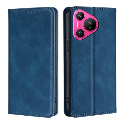 Skin Feel เคสโทรศัพท์หนังแม่เหล็ก, For Huawei Pura 70 Ultra, For Huawei nova 12i 4G, For Huawei Pura 70, For Huawei nova 12 5G, For Huawei Mate 60 Pro / Pro+, For Huawei Mate 60, For Huawei Enjoy 60 Pro / nova 11i, For Huawi Enjoy 60X                  ...