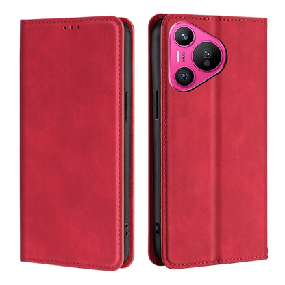 Skin Feel เคสโทรศัพท์หนังแม่เหล็ก, For Huawei Pura 70 Ultra, For Huawei nova 12i 4G, For Huawei Pura 70, For Huawei nova 12 5G, For Huawei Mate 60 Pro / Pro+, For Huawei Mate 60, For Huawei Enjoy 60 Pro / nova 11i, For Huawi Enjoy 60X                  ...