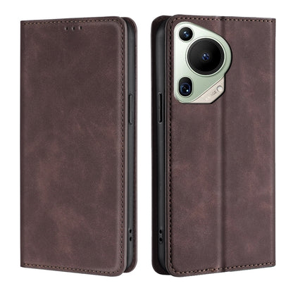 Skin Feel เคสโทรศัพท์หนังแม่เหล็ก, For Huawei Pura 70 Ultra, For Huawei nova 12i 4G, For Huawei Pura 70, For Huawei nova 12 5G, For Huawei Mate 60 Pro / Pro+, For Huawei Mate 60, For Huawei Enjoy 60 Pro / nova 11i, For Huawi Enjoy 60X                  ...