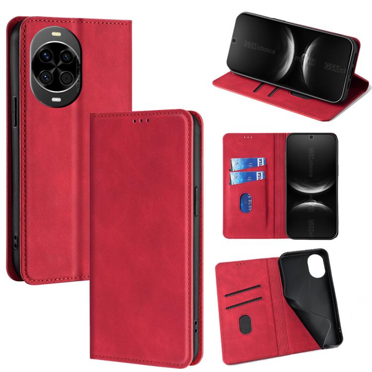 Skin Feel เคสโทรศัพท์หนังแม่เหล็ก, For Huawei nova 15 Ultra, For Huawei nova 15 Pro, For Huawei nova 15, For Huawei Mate 80 Pro Max 5G, For Huawei Mate 80 5G, For Huawei nova 14 Ultra 5G, For Huawei nova 14 Pro 5G, For Huawei nova 14 5G                ...