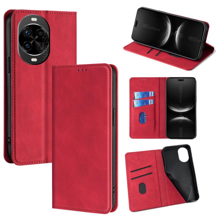 Skin Feel เคสโทรศัพท์หนังแม่เหล็ก, For Huawei nova 15 Ultra, For Huawei nova 15 Pro, For Huawei nova 15, For Huawei Mate 80 Pro Max 5G, For Huawei Mate 80 5G, For Huawei nova 14 Ultra 5G, For Huawei nova 14 Pro 5G, For Huawei nova 14 5G                ...