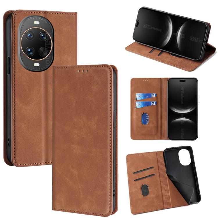 Skin Feel เคสโทรศัพท์หนังแม่เหล็ก, For Huawei nova 15 Ultra, For Huawei nova 15 Pro, For Huawei nova 15, For Huawei Mate 80 Pro Max 5G, For Huawei Mate 80 5G, For Huawei nova 14 Ultra 5G, For Huawei nova 14 Pro 5G, For Huawei nova 14 5G                ...
