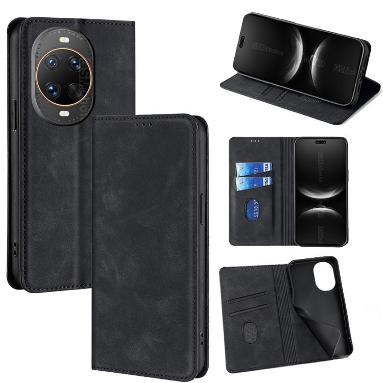 Skin Feel เคสโทรศัพท์หนังแม่เหล็ก, For Huawei nova 15 Ultra, For Huawei nova 15 Pro, For Huawei nova 15, For Huawei Mate 80 Pro Max 5G, For Huawei Mate 80 5G, For Huawei nova 14 Ultra 5G, For Huawei nova 14 Pro 5G, For Huawei nova 14 5G                ...