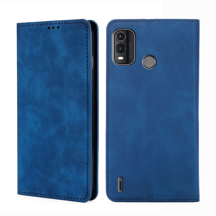 Skin Feel เคสโทรศัพท์หนังแม่เหล็ก, For Nokia C12, For Nokia G42 5G, For Nokia C22, For Nokia C32, For Nokia G11 Plus, For Nokia C300 4G US Version, For Nokia C110 4G, For Nokia C02 TA-1522