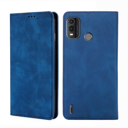 Skin Feel เคสโทรศัพท์หนังแม่เหล็ก, For Nokia C12, For Nokia G42 5G, For Nokia C22, For Nokia C32, For Nokia G11 Plus, For Nokia C300 4G US Version, For Nokia C110 4G, For Nokia C02 TA-1522