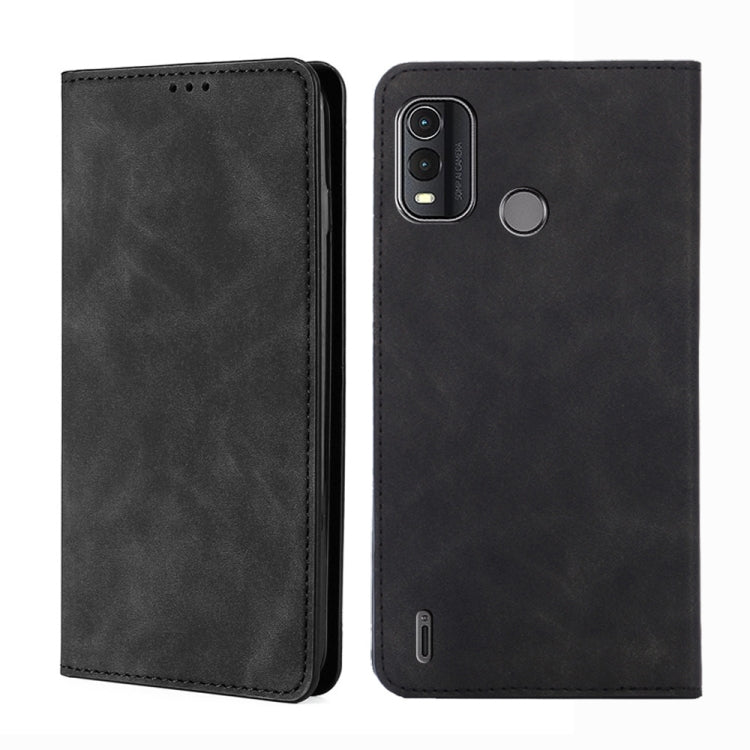 Skin Feel เคสโทรศัพท์หนังแม่เหล็ก, For Nokia C12, For Nokia G42 5G, For Nokia C22, For Nokia C32, For Nokia G11 Plus, For Nokia C300 4G US Version, For Nokia C110 4G, For Nokia C02 TA-1522
