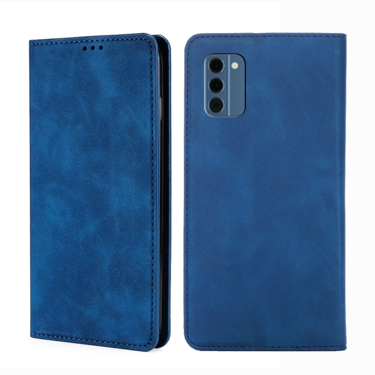 Skin Feel เคสโทรศัพท์หนังแม่เหล็ก, For Nokia C12, For Nokia G42 5G, For Nokia C22, For Nokia C32, For Nokia G11 Plus, For Nokia C300 4G US Version, For Nokia C110 4G, For Nokia C02 TA-1522