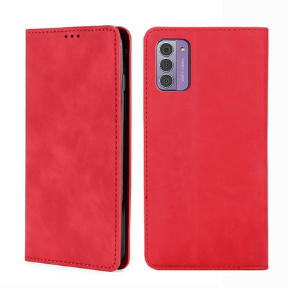 Skin Feel เคสโทรศัพท์หนังแม่เหล็ก, For Nokia C12, For Nokia G42 5G, For Nokia C22, For Nokia C32, For Nokia G11 Plus, For Nokia C300 4G US Version, For Nokia C110 4G, For Nokia C02 TA-1522