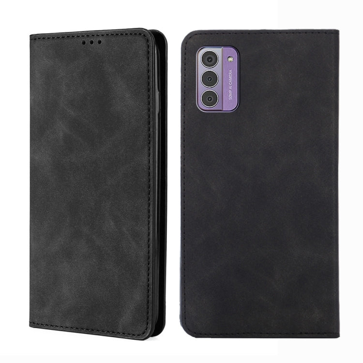 Skin Feel เคสโทรศัพท์หนังแม่เหล็ก, For Nokia C12, For Nokia G42 5G, For Nokia C22, For Nokia C32, For Nokia G11 Plus, For Nokia C300 4G US Version, For Nokia C110 4G, For Nokia C02 TA-1522
