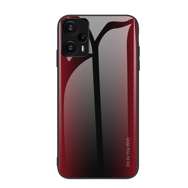 เคสโทรศัพท์ TPU แบบไล่ระดับพื้นผิว, For Xiaomi Poco F6, For Xiaomi Poco F6 Pro, For Xiaomi Redmi Note 12 4G Global, For Xiaomi Redmi Note 12 Turbo