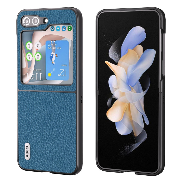 ABEEL เคสโทรศัพท์หนังแท้ลายลิ้นจี่, For Samsung Galaxy Z Flip6 / Flip7 FE, For Samsung Galaxy Z Fold6, For Samsung Galaxy S24 Ultra 5G, For Samsung Galaxy S23 FE 5G, For Samsung Galaxy Z Fold5, For Samsung Galaxy Z Flip5