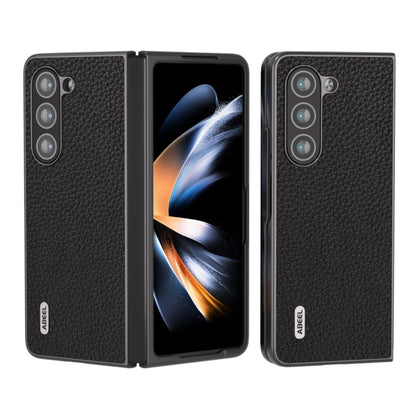 ABEEL เคสโทรศัพท์หนังแท้ลายลิ้นจี่, For Samsung Galaxy Z Flip6 / Flip7 FE, For Samsung Galaxy Z Fold6, For Samsung Galaxy S24 Ultra 5G, For Samsung Galaxy S23 FE 5G, For Samsung Galaxy Z Fold5, For Samsung Galaxy Z Flip5