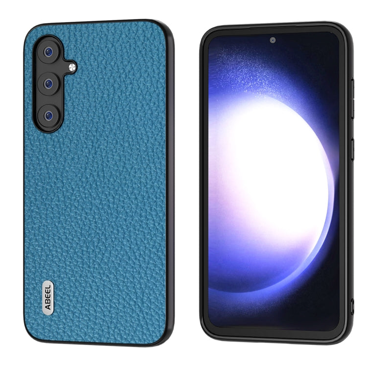 ABEEL เคสโทรศัพท์หนังแท้ลายลิ้นจี่, For Samsung Galaxy Z Flip6 / Flip7 FE, For Samsung Galaxy Z Fold6, For Samsung Galaxy S24 Ultra 5G, For Samsung Galaxy S23 FE 5G, For Samsung Galaxy Z Fold5, For Samsung Galaxy Z Flip5