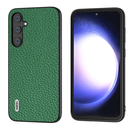 ABEEL เคสโทรศัพท์หนังแท้ลายลิ้นจี่, For Samsung Galaxy Z Flip6 / Flip7 FE, For Samsung Galaxy Z Fold6, For Samsung Galaxy S24 Ultra 5G, For Samsung Galaxy S23 FE 5G, For Samsung Galaxy Z Fold5, For Samsung Galaxy Z Flip5