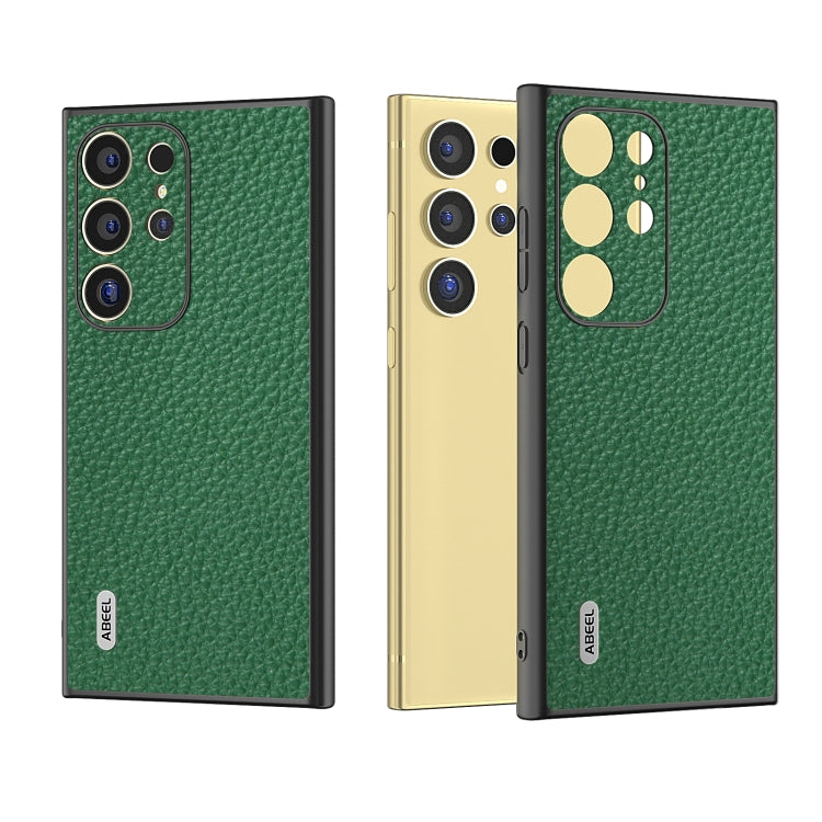 ABEEL เคสโทรศัพท์หนังแท้ลายลิ้นจี่, For Samsung Galaxy Z Flip6 / Flip7 FE, For Samsung Galaxy Z Fold6, For Samsung Galaxy S24 Ultra 5G, For Samsung Galaxy S23 FE 5G, For Samsung Galaxy Z Fold5, For Samsung Galaxy Z Flip5