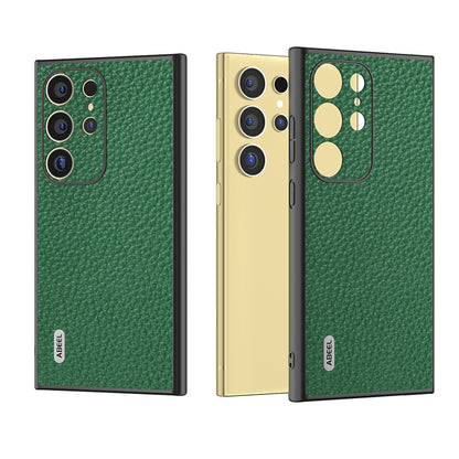ABEEL เคสโทรศัพท์หนังแท้ลายลิ้นจี่, For Samsung Galaxy Z Flip6 / Flip7 FE, For Samsung Galaxy Z Fold6, For Samsung Galaxy S24 Ultra 5G, For Samsung Galaxy S23 FE 5G, For Samsung Galaxy Z Fold5, For Samsung Galaxy Z Flip5