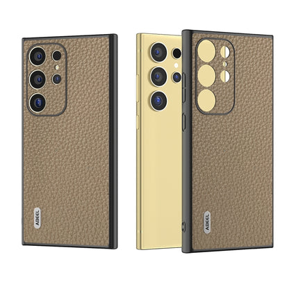 ABEEL เคสโทรศัพท์หนังแท้ลายลิ้นจี่, For Samsung Galaxy Z Flip6 / Flip7 FE, For Samsung Galaxy Z Fold6, For Samsung Galaxy S24 Ultra 5G, For Samsung Galaxy S23 FE 5G, For Samsung Galaxy Z Fold5, For Samsung Galaxy Z Flip5