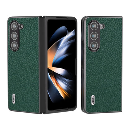 ABEEL เคสโทรศัพท์หนังแท้ลายลิ้นจี่, For Samsung Galaxy Z Flip6 / Flip7 FE, For Samsung Galaxy Z Fold6, For Samsung Galaxy S24 Ultra 5G, For Samsung Galaxy S23 FE 5G, For Samsung Galaxy Z Fold5, For Samsung Galaxy Z Flip5