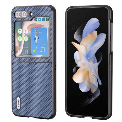 เคสโทรศัพท์ป้องกันพื้นผิวคาร์บอนไฟเบอร์ ABEEL, For Samsung Galaxy Z Flip5