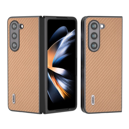 เคสโทรศัพท์ป้องกันพื้นผิวคาร์บอนไฟเบอร์ ABEEL, For Samsung Galaxy Z Fold Special, For Samsung Galaxy Z Flip6 / Flip7 FE, For Samsung Galaxy Z Fold6, For Samsung Galaxy A05, For Samsung Galaxy S23 FE 5G, For Samsung Galaxy Z Fold5