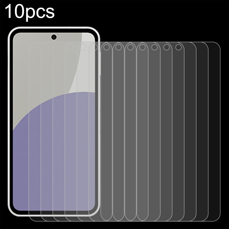 10 ชิ้น 0.26 มม. 9H 2.5D ฟิล์มกระจกนิรภัย, For Sharp Aquos wish6, For Sharp Aquos R11, For Sharp Aquos Sense10, For Sharp Basio Active2, For Sharp Aquos wish5, For Sharp Basio Active3, For Sharp Aquos Sense9 Plus, For Sharp Aquos Sense9                ...