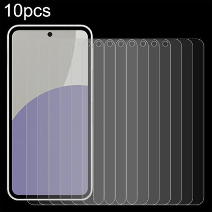 10 ชิ้น 0.26 มม. 9H 2.5D ฟิล์มกระจกนิรภัย, For Sharp Aquos wish6, For Sharp Aquos R11, For Sharp Aquos Sense10, For Sharp Basio Active2, For Sharp Aquos wish5, For Sharp Basio Active3, For Sharp Aquos Sense9 Plus, For Sharp Aquos Sense9                ...
