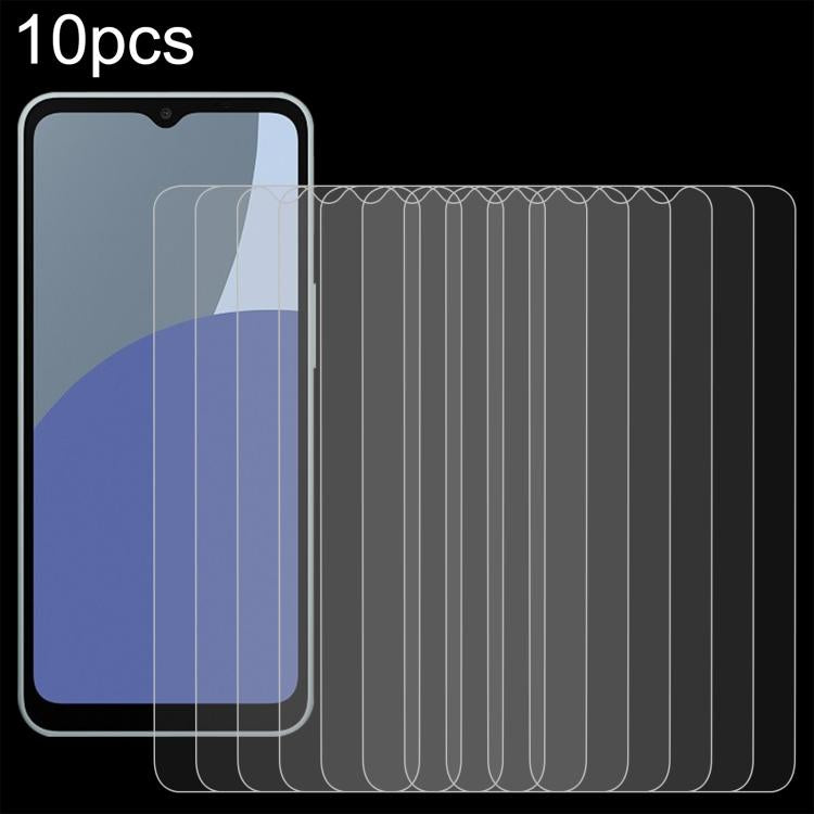 10 ชิ้น 0.26 มม. 9H 2.5D ฟิล์มกระจกนิรภัย, For Sharp Aquos wish6, For Sharp Aquos R11, For Sharp Aquos Sense10, For Sharp Basio Active2, For Sharp Aquos wish5, For Sharp Basio Active3, For Sharp Aquos Sense9 Plus, For Sharp Aquos Sense9                ...