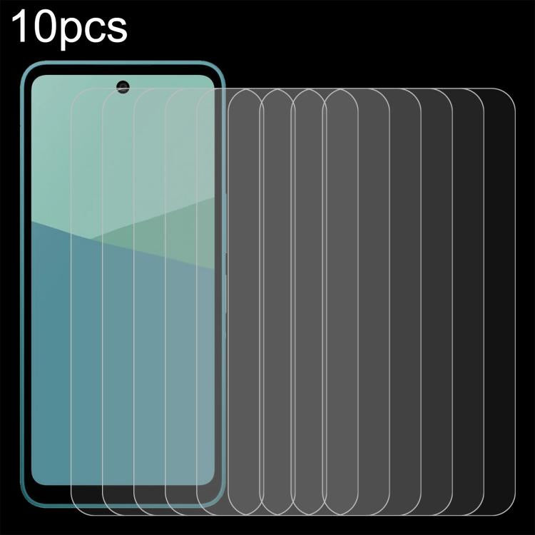 10 ชิ้น 0.26 มม. 9H 2.5D ฟิล์มกระจกนิรภัย, For Sharp Aquos wish6, For Sharp Aquos R11, For Sharp Aquos Sense10, For Sharp Basio Active2, For Sharp Aquos wish5, For Sharp Basio Active3, For Sharp Aquos Sense9 Plus, For Sharp Aquos Sense9                ...