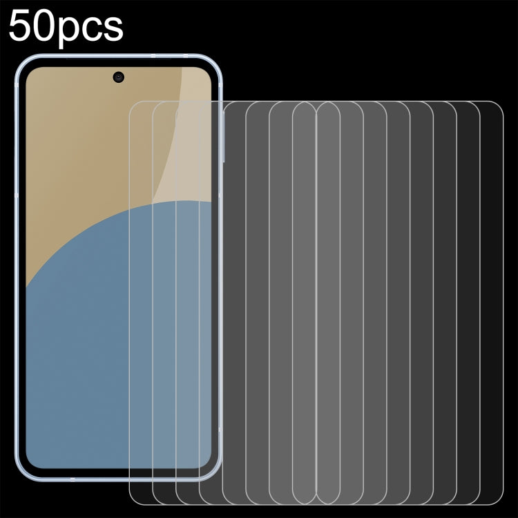 50 ชิ้น 0.26 มม. 9H 2.5D ฟิล์มกระจกนิรภัย, For Sharp Aquos wish6, For Sharp Aquos R11, For Sharp Aquos Sense10, For Sharp Basio Active2, For Sharp Aquos wish5, For Sharp Basio Active3, For Sharp Aquos Sense9 Plus, For Sharp Aquos Sense9                ...