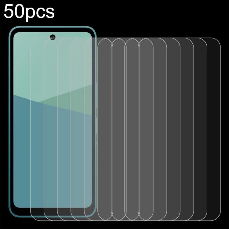 50 ชิ้น 0.26 มม. 9H 2.5D ฟิล์มกระจกนิรภัย, For Sharp Aquos wish6, For Sharp Aquos R11, For Sharp Aquos Sense10, For Sharp Basio Active2, For Sharp Aquos wish5, For Sharp Basio Active3, For Sharp Aquos Sense9 Plus, For Sharp Aquos Sense9                ...