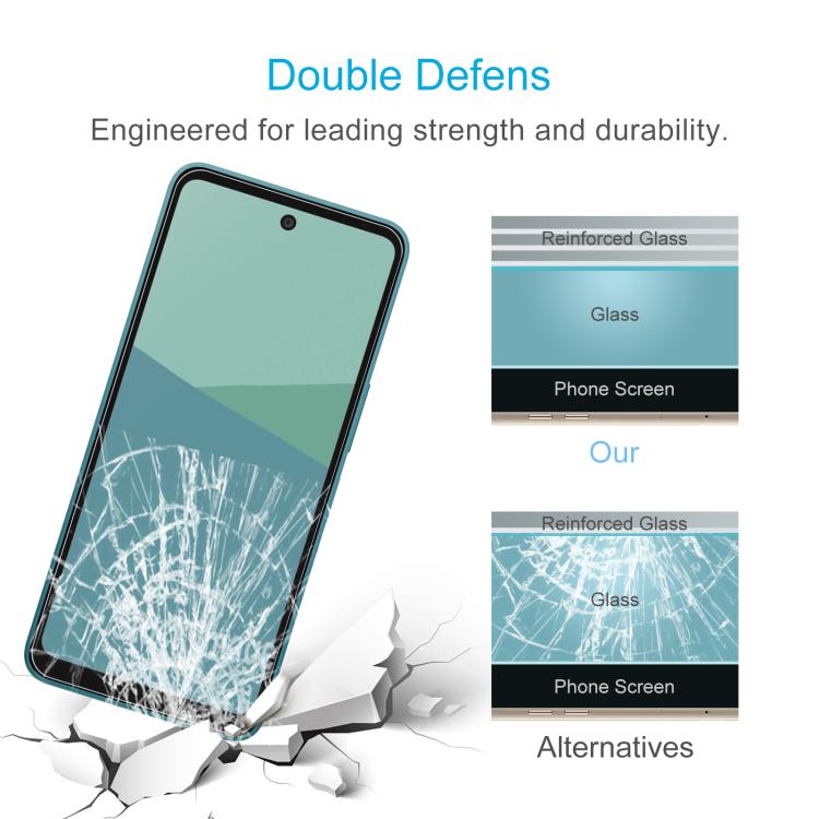 50 ชิ้น 0.26 มม. 9H 2.5D ฟิล์มกระจกนิรภัย, For Sharp Aquos wish6, For Sharp Aquos R11, For Sharp Aquos Sense10, For Sharp Basio Active2, For Sharp Aquos wish5, For Sharp Basio Active3, For Sharp Aquos Sense9 Plus, For Sharp Aquos Sense9                ...