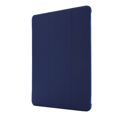 ซองหนังพลิกแนวนอนถุงลมนิรภัยพร้อมที่ใส่สามทบและที่ใส่ปากกา, For iPad 10.2 2021 / 2020 / 2019, For iPad Mini (2019)