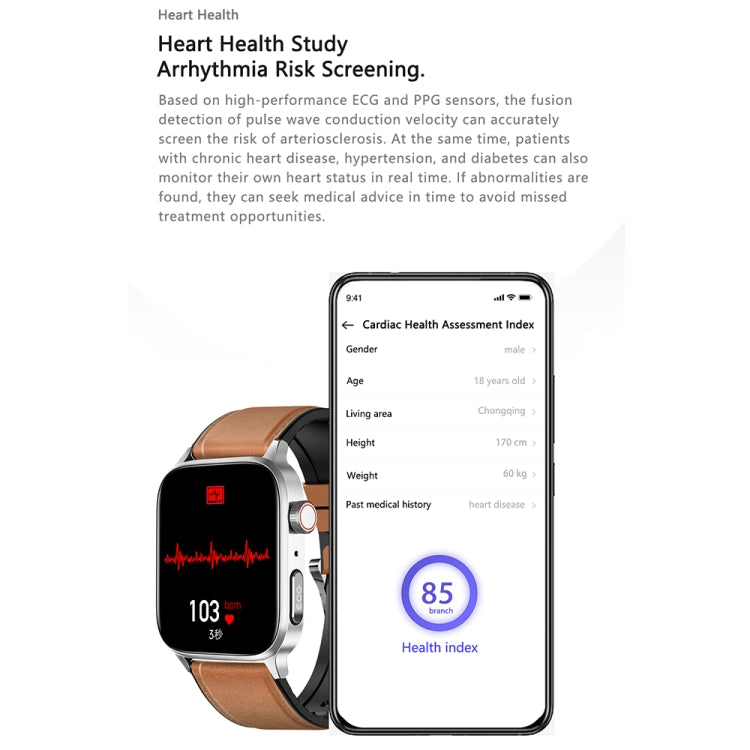 GT22 1.85 นิ้วหน้าจอ TFT วงซิลิโคนสุขภาพสมาร์ทวอทช์รองรับการโทรผ่าน Bluetooth / ออกซิเจนในเลือดที่ราบสูง / อุณหภูมิของร่างกาย / การเต้นของหัวใจ / การตรวจวัดอัตราการเต้นของหัวใจ TI, Silicone Band (Black), Silicone Band (Black Silver)