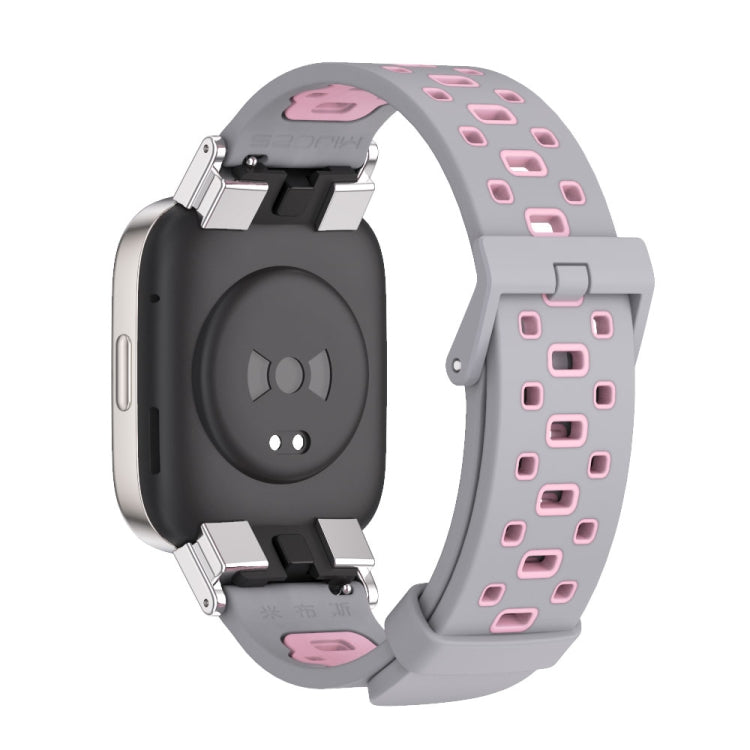 สายนาฬิกา Mijobs Square Hole ระบายอากาศได้ TPU, For Redmi Watch 3