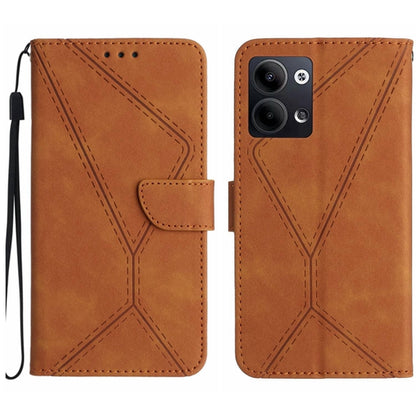 เย็บเคสโทรศัพท์หนังนูน, For OPPO Reno8 T 4G, For OPPO Reno8 T 5G/A1 Pro 5G, For OPPO Reno9/Reno9 Pro 5G, For OPPO Reno9 Pro+