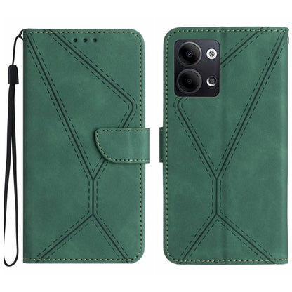 เย็บเคสโทรศัพท์หนังนูน, For OPPO Reno8 T 4G, For OPPO Reno8 T 5G/A1 Pro 5G, For OPPO Reno9/Reno9 Pro 5G, For OPPO Reno9 Pro+