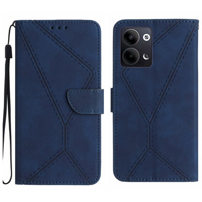เย็บเคสโทรศัพท์หนังนูน, For OPPO Reno8 T 4G, For OPPO Reno8 T 5G/A1 Pro 5G, For OPPO Reno9/Reno9 Pro 5G, For OPPO Reno9 Pro+