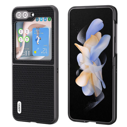 เคสโทรศัพท์หนังแท้ ABEL รุ่นหรูหรา, For Samsung Galaxy Z Flip5, For Samsung Galaxy Z Fold5