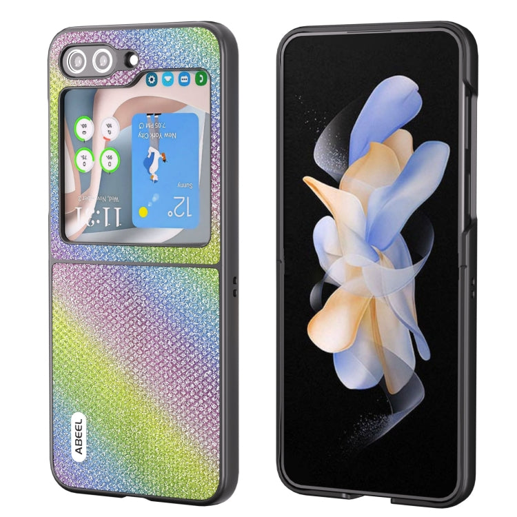ABEEL Diamond Series เคสโทรศัพท์ขอบดำ, For Samsung Galaxy Z Fold5, For Samsung Galaxy Z Flip5