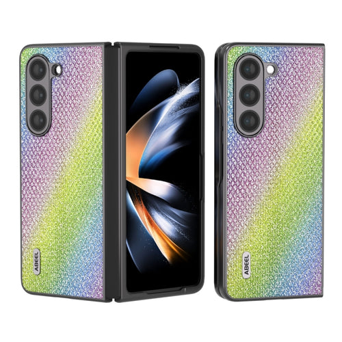 ABEEL Diamond Series เคสโทรศัพท์ขอบดำ, For Samsung Galaxy Z Fold5, For Samsung Galaxy Z Flip5