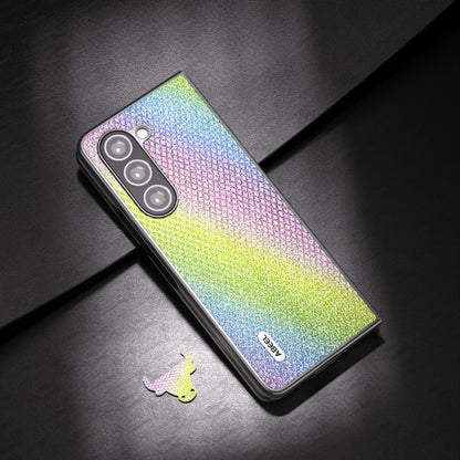 ABEEL Diamond Series เคสโทรศัพท์ขอบดำ, For Samsung Galaxy Z Fold5, For Samsung Galaxy Z Flip5