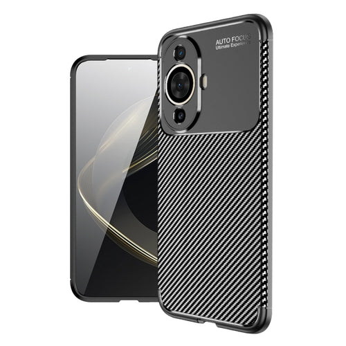 เคสโทรศัพท์ TPU กันกระแทกเนื้อคาร์บอนไฟเบอร์, For Huawei nova 11, For Huawei nova 11 Pro
