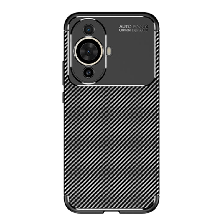 เคสโทรศัพท์ TPU กันกระแทกเนื้อคาร์บอนไฟเบอร์, For Huawei nova 11, For Huawei nova 11 Pro