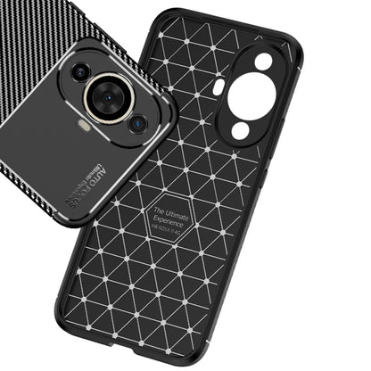 เคสโทรศัพท์ TPU กันกระแทกเนื้อคาร์บอนไฟเบอร์, For Huawei nova 11, For Huawei nova 11 Pro