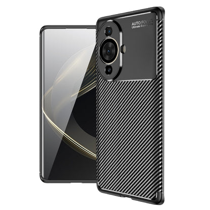 เคสโทรศัพท์ TPU กันกระแทกเนื้อคาร์บอนไฟเบอร์, For Huawei nova 11, For Huawei nova 11 Pro