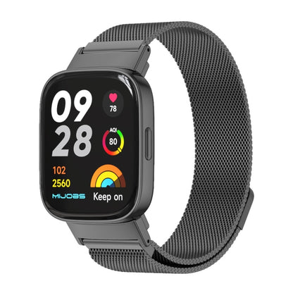 Mijobs Milan Magnetic สายนาฬิกาโลหะ, For Redmi Watch 3